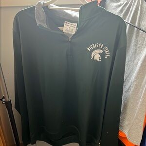 Champion Michigan State Green Pullover